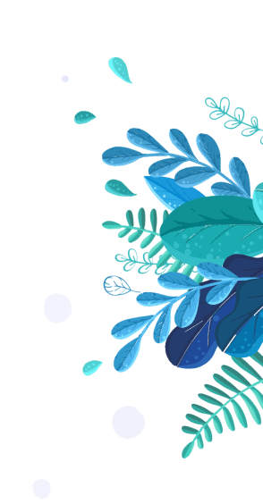 blue leaf